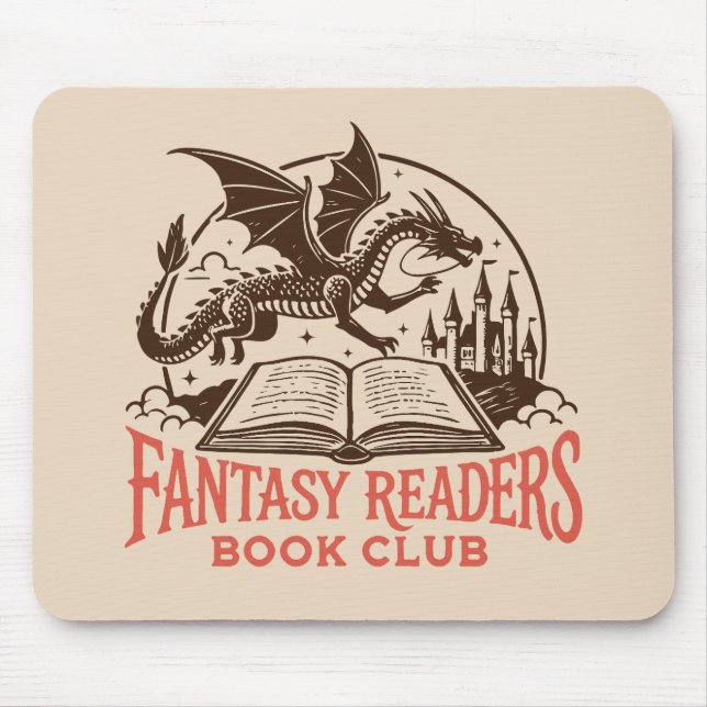 Fantasy-Leserbuchclub Mousepad (Vorne)