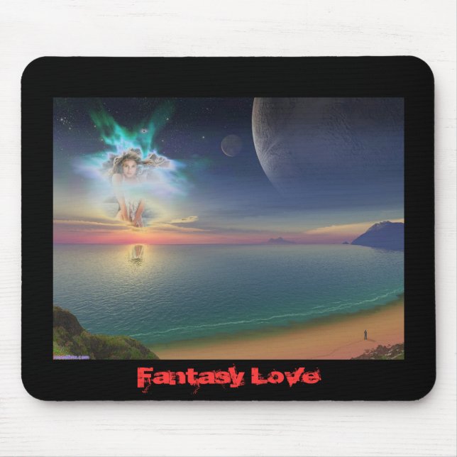Fantasy Liebe Mousepad (Vorne)