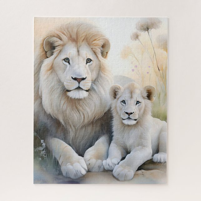 Fantasy Lion Jigsaw Puzzle (Vertikal)