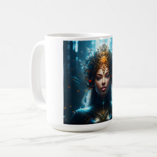 Fantasy Magic Art Dame Kaffeetasse