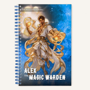 Fantasy-Magischer-Wächter-Abenteuer-Notizbuch Notizbuch