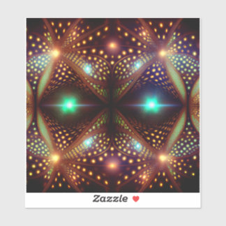 Fantasy Mandelbrot Fractal Aufkleber