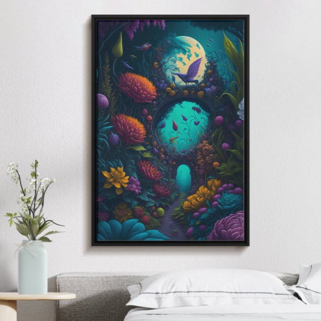 Fantasy Märchengarten, schöne trendige Poster (Von Creator hochgeladen)