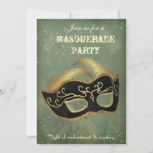 Fantasy-Maskenparty-Einladung Einladung