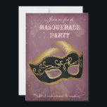 Fantasy Masquerade Party Einladung<br><div class="desc">eine trendige,  rosa Maskierade Party Einladung,  leicht anpassbar,  klicken Sie auf "Anpassen" für zusätzliche Optionen zum Hinzufügen,  Ändern,  Löschen,  Ändern,  Ändern,  Zurückzeichnen,  Wiederherstellen,  Text und Bilder</div>
