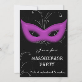 Fantasy Masquerade Party Einladung