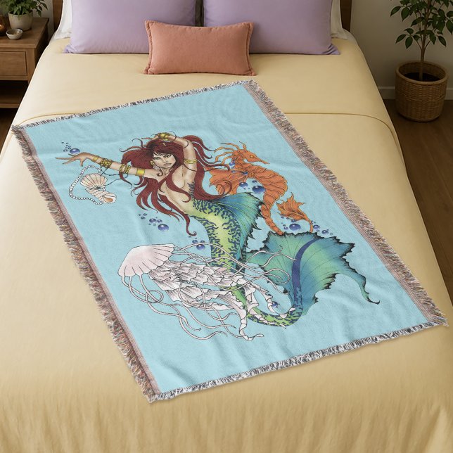 Fantasy Mermaid Aquamariner Schwanz Decke (Von Creator hochgeladen)