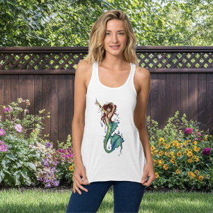 Fantasy Mermaid Aquamariner Schwanz Tank Top