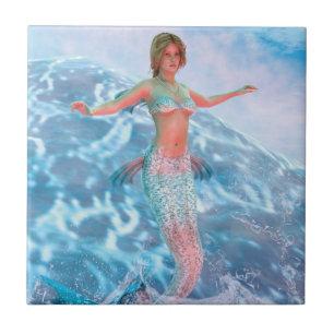 Fantasy Mermaid Fliese