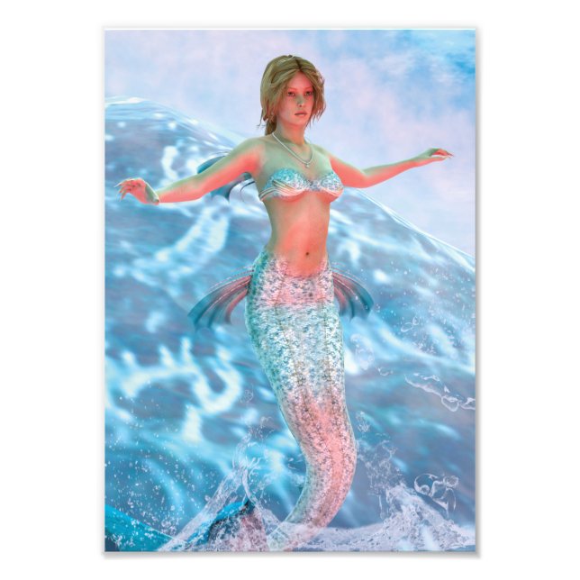 Fantasy Mermaid Fotodruck (Vorne)