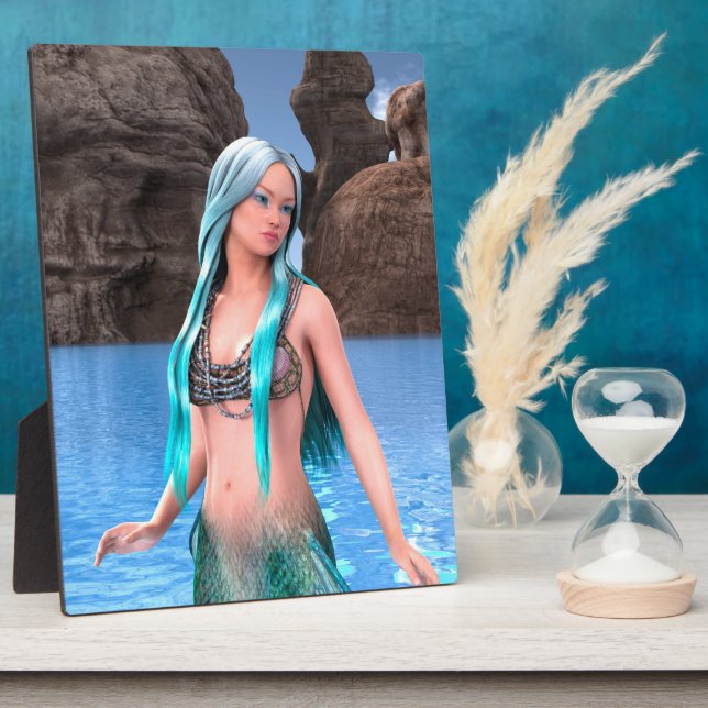 Fantasy Mermaid Fotoplatte (Seite)