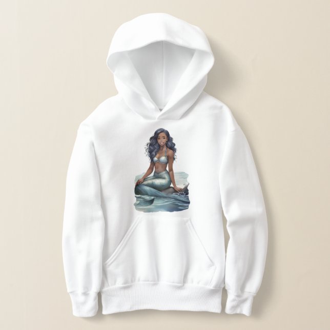 Fantasy Mermaid Girl's Hoodie (Ablage )