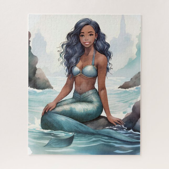 Fantasy Mermaid Jigsaw Puzzle (Vertikal)