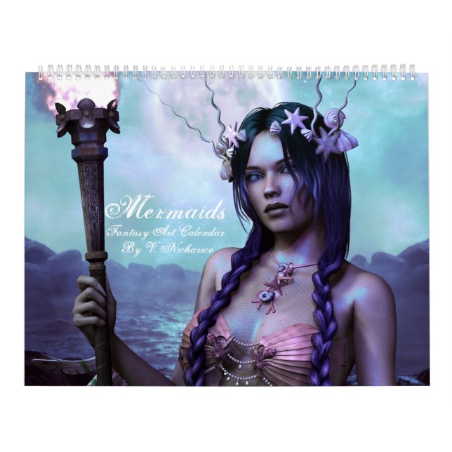 Fantasy Mermaid Kalender (Titelbild)