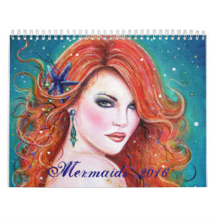 Fantasy Mermaid Kalender 2016 von Renee Lavoie