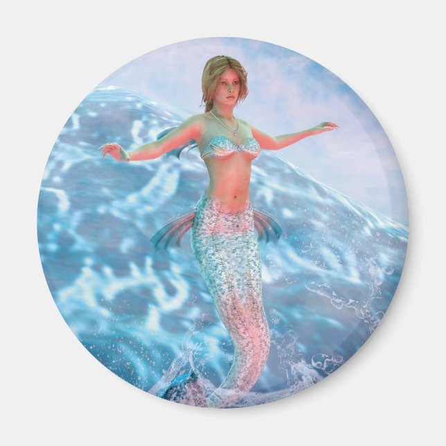 Fantasy Mermaid Magnet (Vorne)