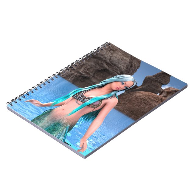 Fantasy Mermaid Notizblock (Linke Seite)