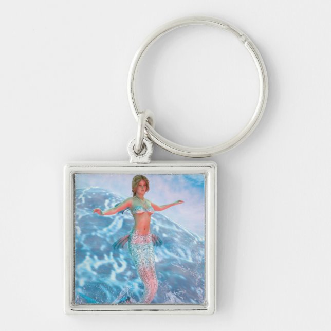 Fantasy Mermaid Schlüsselanhänger (Vorne)