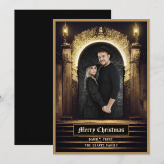 Fantasy Merry Weihnachtskarte Feiertagskarte