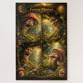 Fantasy-Mischief, Zauberwald-Puzzle m Puzzle
