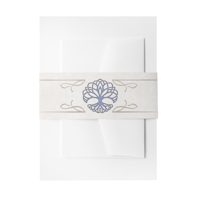 Fantasy Mittelalterliche keltische Hochzeit Einladungsbanderole (Vorderseite Beispiel)