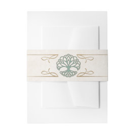 Fantasy Mittelalterliche keltische Hochzeit Einladungsbanderole