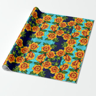 Fantasy Mohn Geschenkpapier