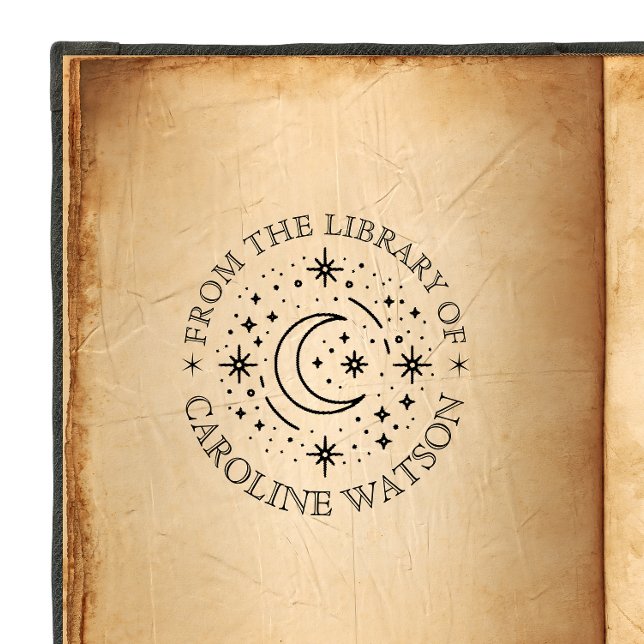 Fantasy Mond & Stars aus der Bibliothek Rubber Gummistempel (Von Creator hochgeladen)