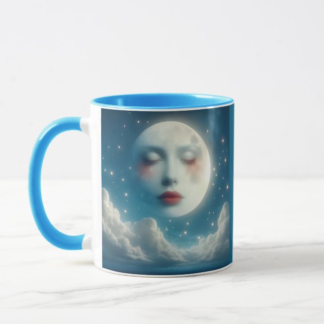 Fantasy moon mug tasse (Links)