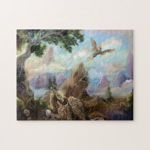 Fantasy Mountains Griffin Nest Puzzle