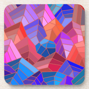 Fantasy Mountains View from the Sky Getränkeuntersetzer