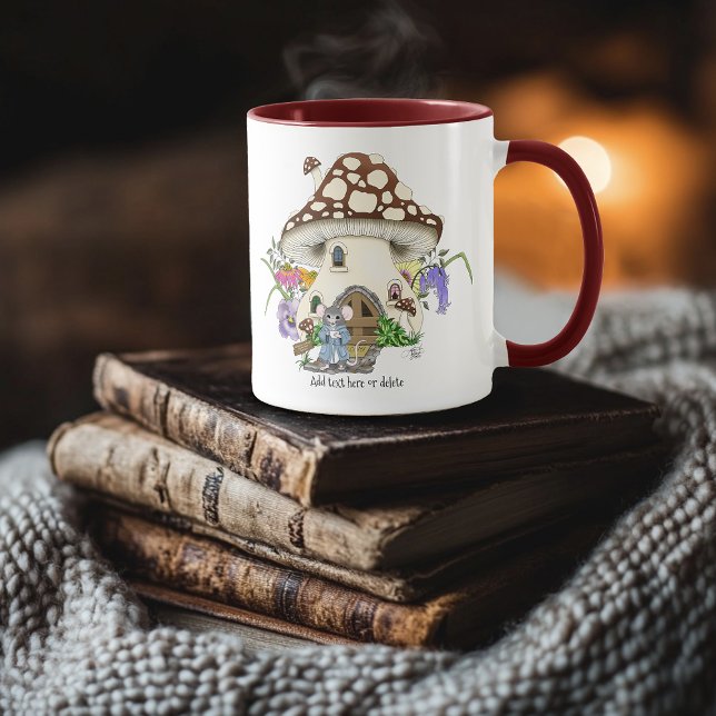 Fantasy Mouse House Bloral Tasse (Von Creator hochgeladen)