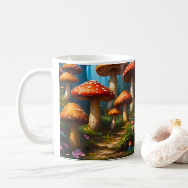Fantasy Mushrom Tasse (Mit Donut)