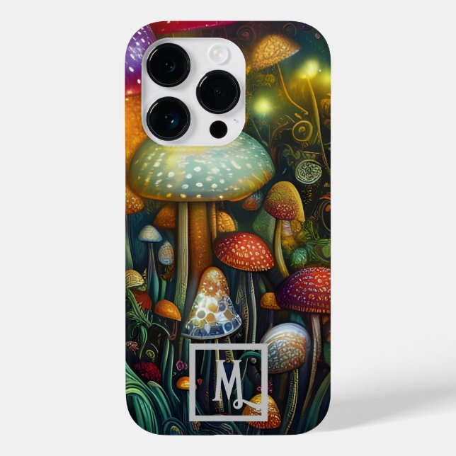 Fantasy Mushroom Case-Mate iPhone Hülle (Rückseite)
