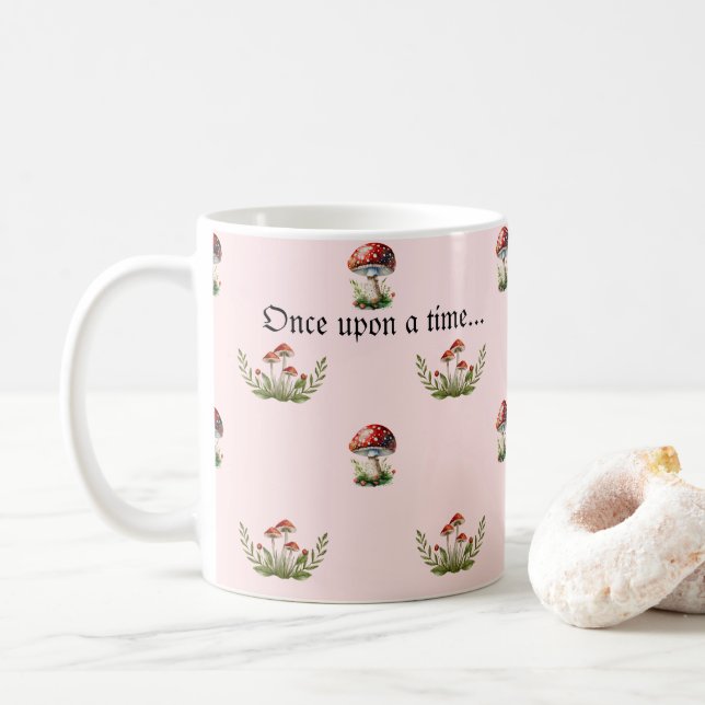 Fantasy Mushrooms Kaffeetasse (Mit Donut)