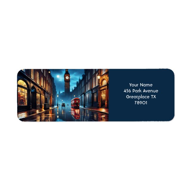 Fantasy Niedlich Abend London Rain (Vorne)