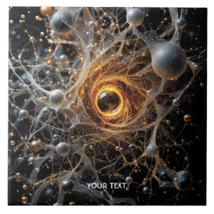 Fantasy Niedlich Abstrakt Space Scene Fliese