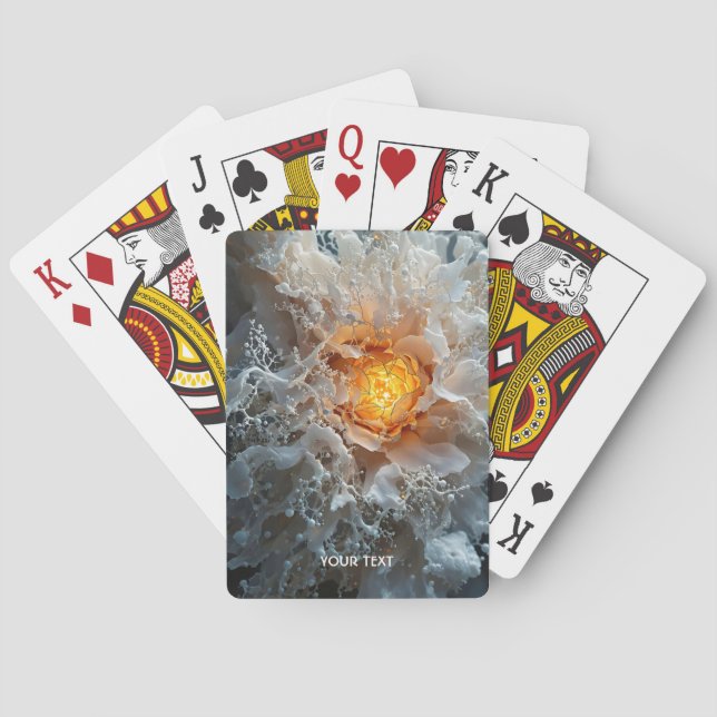 Fantasy Niedlich Abstrakt Spielkarten (Rückseite)