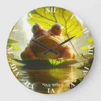 Fantasy Niedlich Angry Frosch Leaf