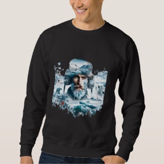 Fantasy Niedlich Arctic Adventurer Snow Sweatshirt