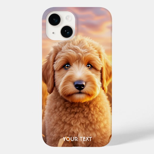 Fantasy Niedlich Baby Labradoodle Weize Case-Mate iPhone Hülle (Rückseite)