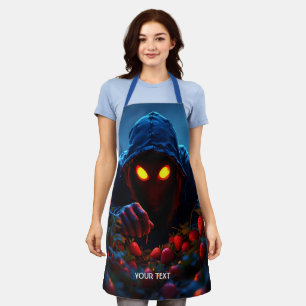 Fantasy Niedlich Beängstigend Strawberry Man Schürze