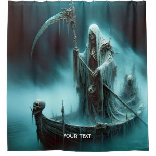 Fantasy Niedlich Boote Seltsame Abbildung Duschvorhang