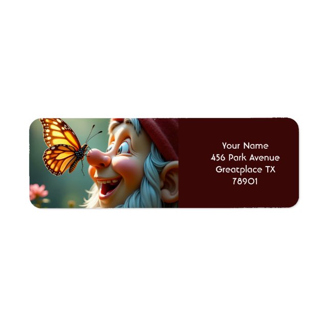 Fantasy Niedlich Butterfly Nose Eyes (Vorne)