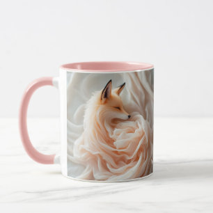 Fantasy Niedlich Chiffon Fabric Fox Tasse