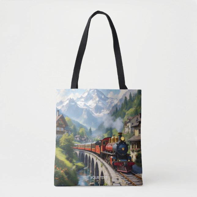 Fantasy Niedlich Crimson Antique Train (Vorderseite)
