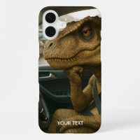 Fantasy Niedlich Dinosaur Autofahrer Auto