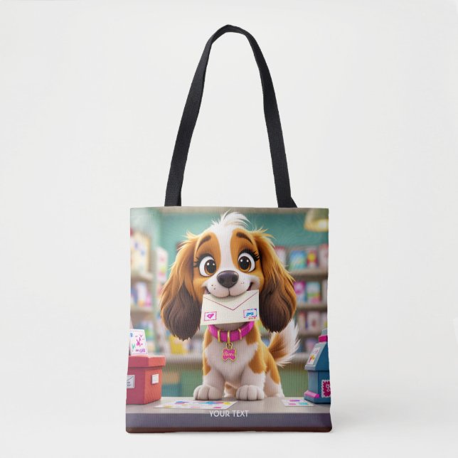 Fantasy Niedlich Dog Post Letter (Vorderseite)
