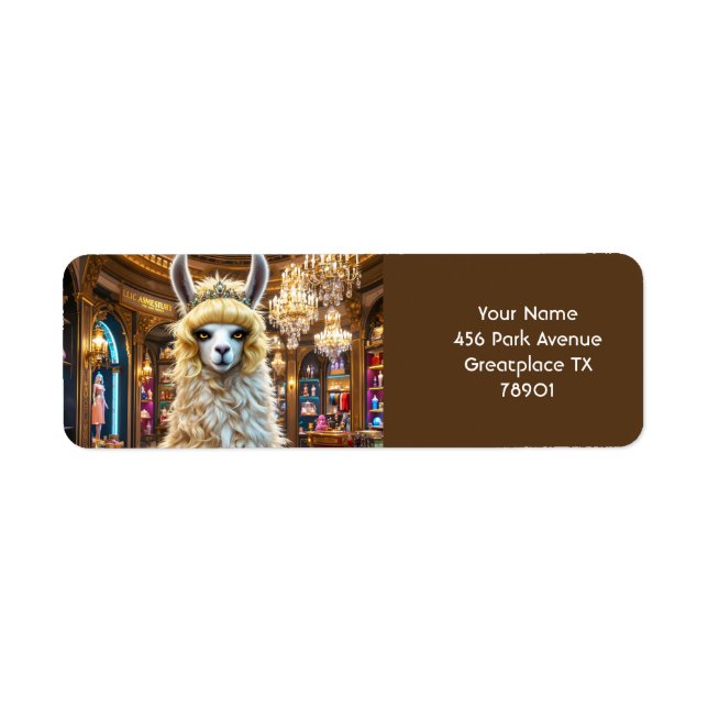 Fantasy Niedlich Drama Llama Queen (Vorne)