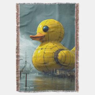 Fantasy Niedlich Duck War Ship Decke